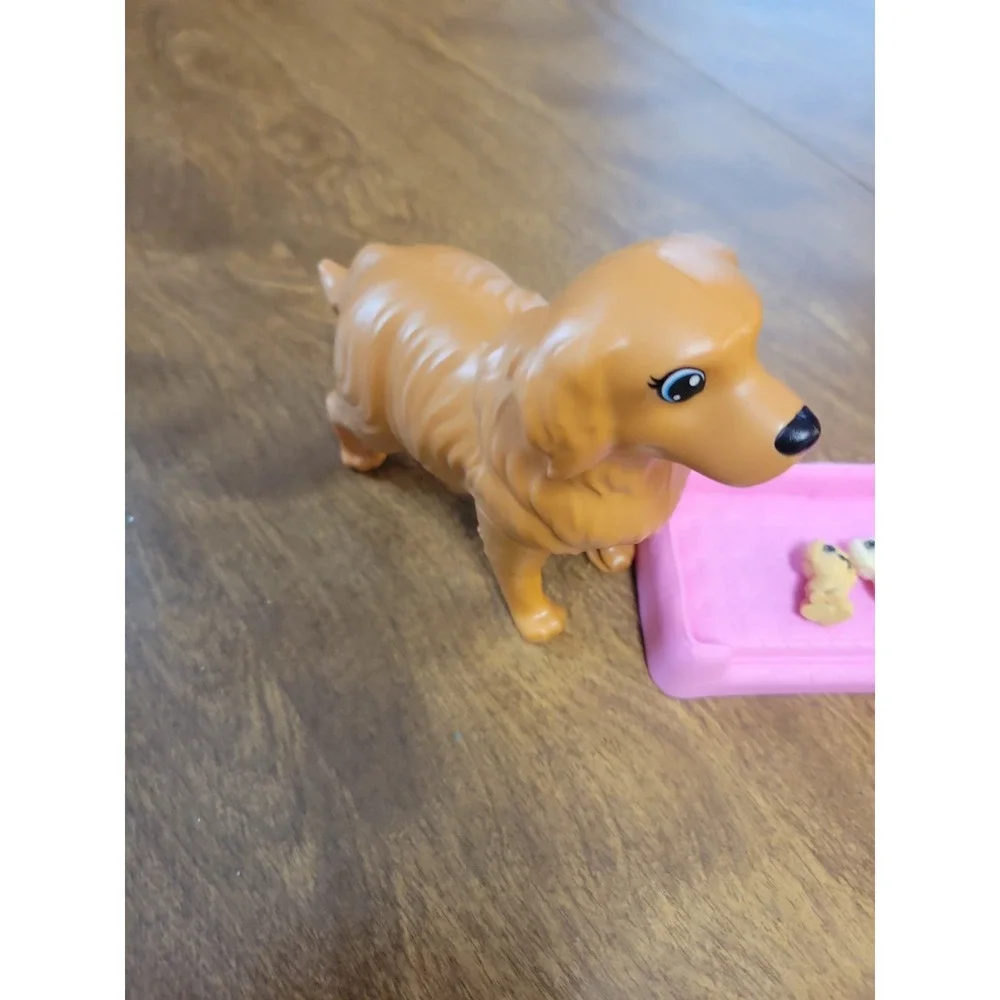 Barbie‎ Dog Newborn Puppies 3 Babies Pup Pregnant Mattel Birth